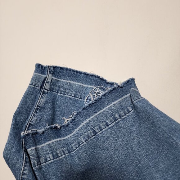 GAP Stretch Denim High Rise Wide Leg Trouser Jeans - Picture 5 of 8